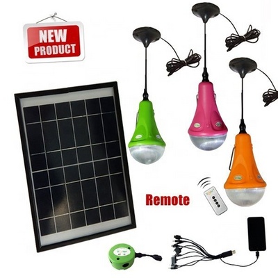 Portable Rechargeable solar led lamp solar home light solar indoor emergency light