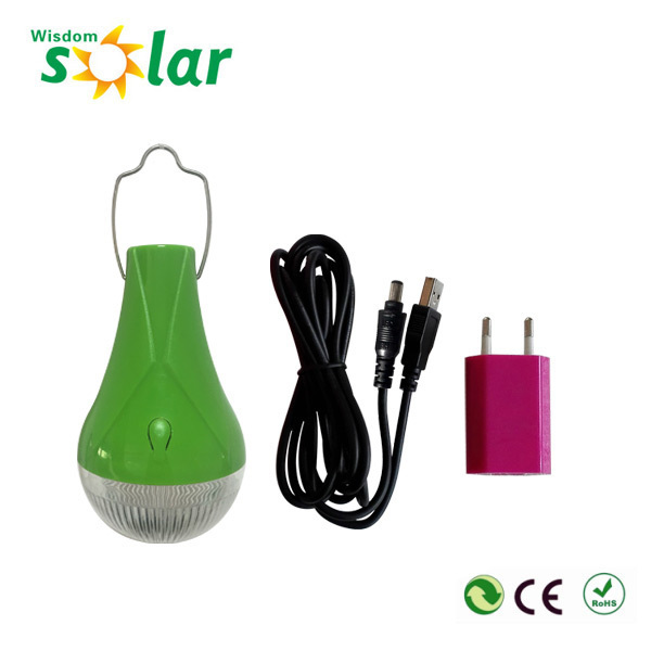 7.5W three bulbs portable mini high power 7.5W wisdomsolar CE indoor 3W led solar bulb 3 kinds of energy saving lamps