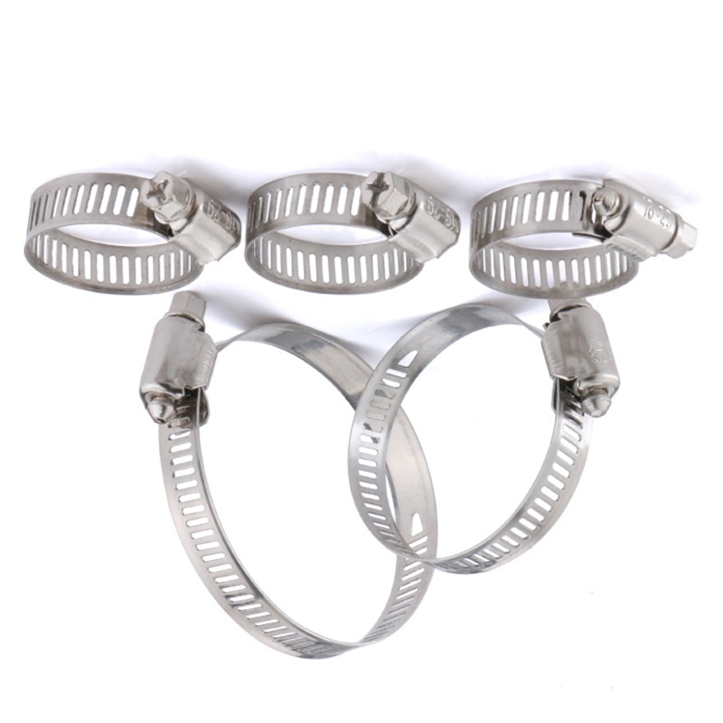 18-8 Stainless Steel Stainless Steel A286 A2 A4 SS304 SS316 SUS304 SUS316 Plain Polished Hose Clamps