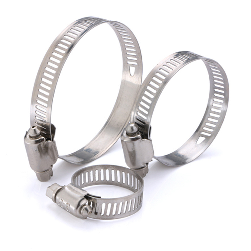 18-8 Stainless Steel Stainless Steel A286 A2 A4 SS304 SS316 SUS304 SUS316 Plain Polished Hose Clamps