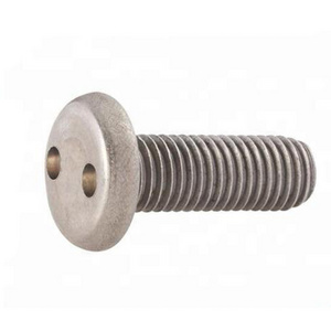 M3 M5 M6 Stainless Steel AISI304 316 ANSI304 316 Two Holes Snake Eyes Pig Nose Flat Round Head Security Bolt Anti Theft Bolt