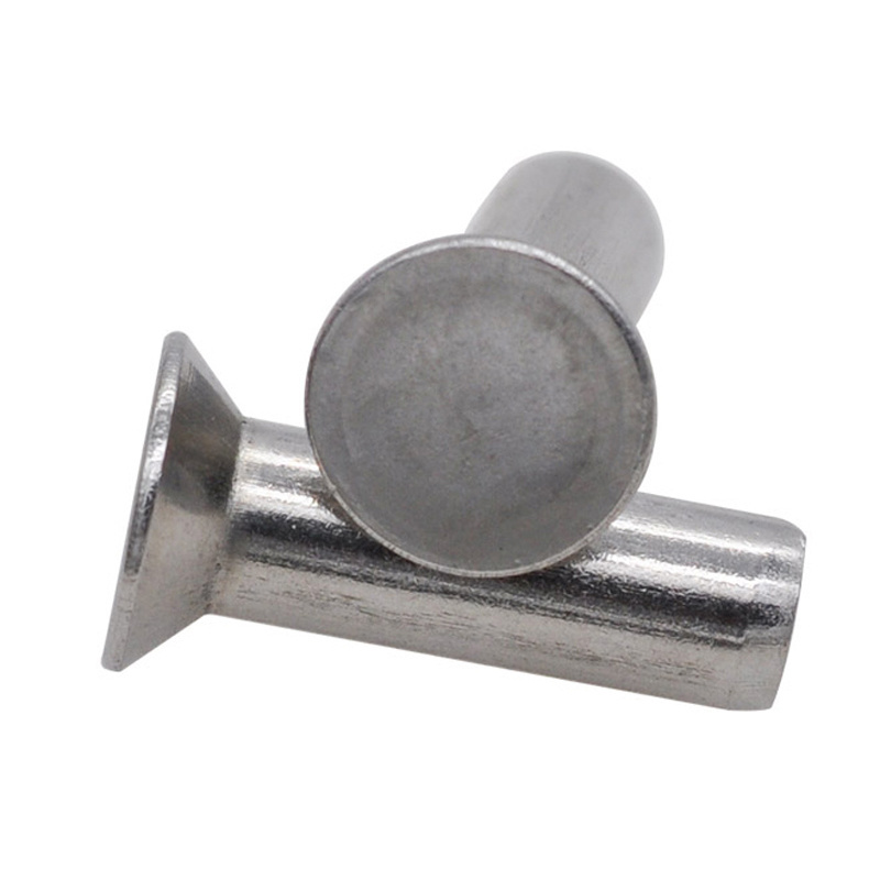 Stainless Steel SUPER DUPLEX SAF 2205 2507 A286 904L Round Thin Mushroom CSK Flat Countersunk Head Solid Rivet DIN 660 302 7338