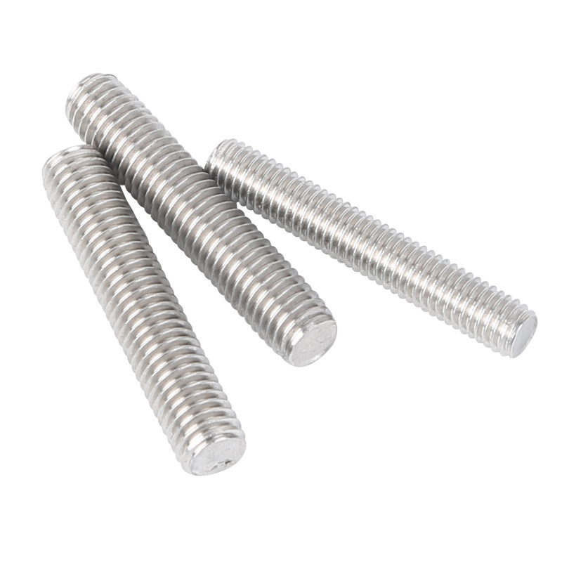 M6 M8 M10 M12 M16 ss304 ss316 A2 A4 Stainless Steel full thread,partial thread Stud Bolt with nut Double end stud DIN976