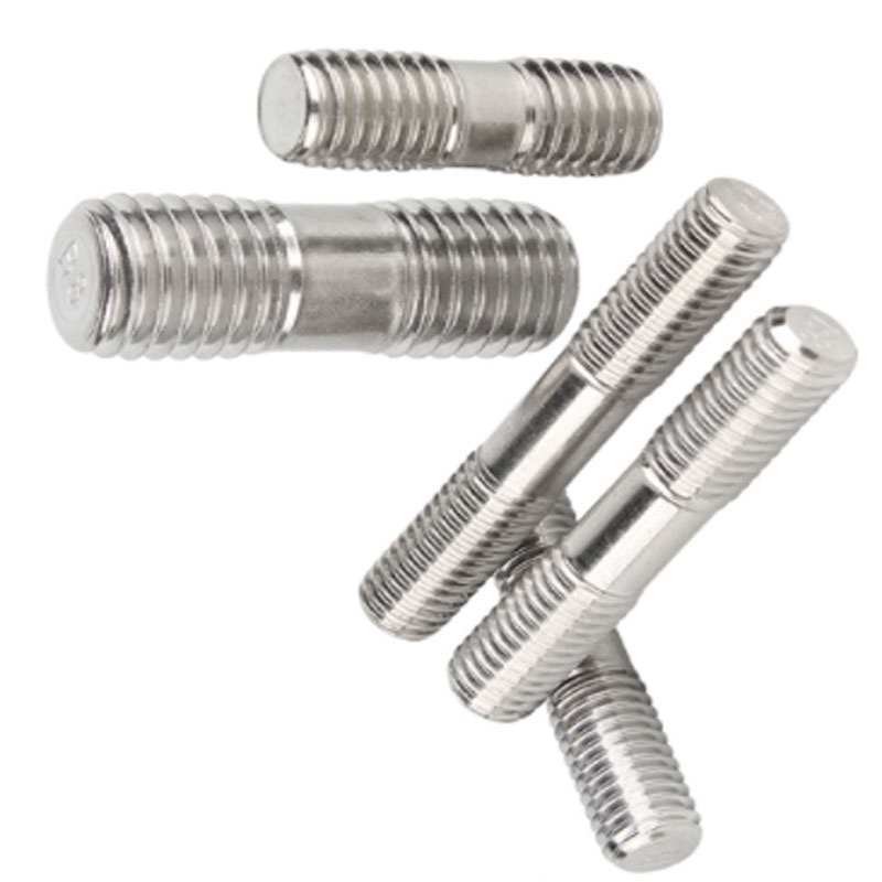 Carbon Steel Gr4.8 Gr8.8 Gr10.9 Gr12.9 Nickel Plated Wheel Stud Bolt Double end Studs DIN938