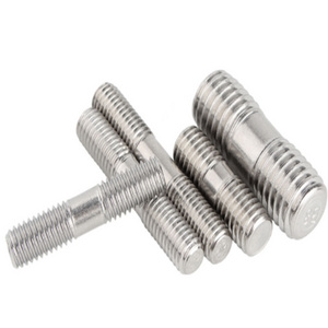 Stainless Steel ss201 ss304 ss316 ss316L A2 A4 Double End Stud Bolt GB901