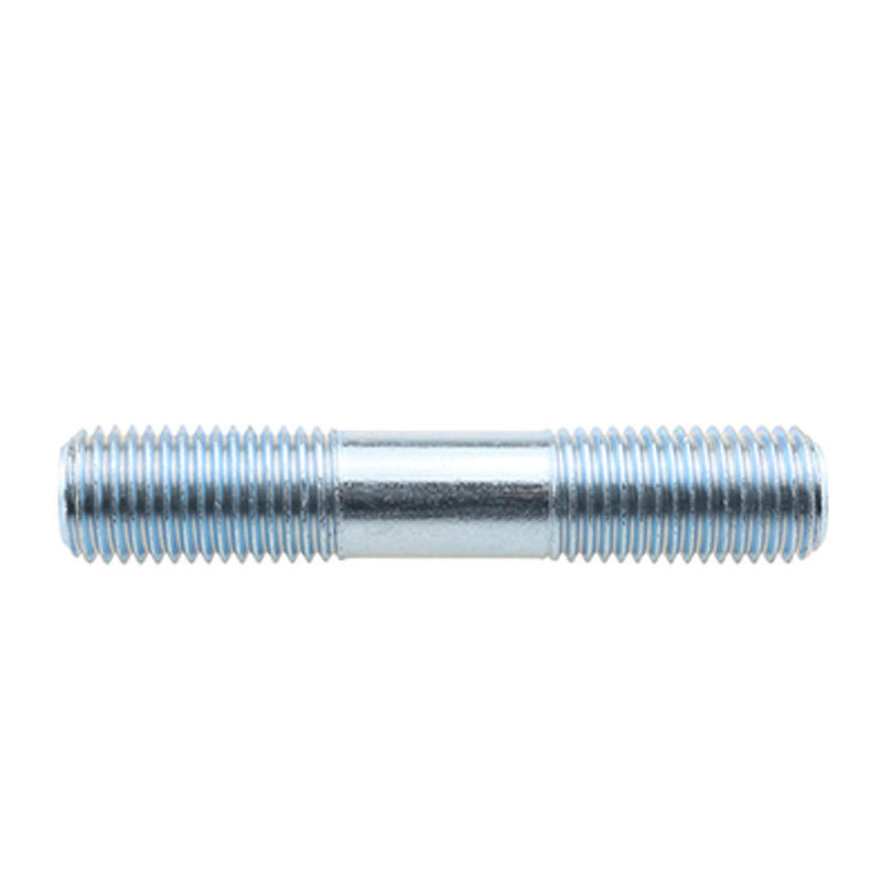 M8 M10 ASTM A325 A307 GR2 GR5 ASTM 193 B7 Blue White Yellow Zinc Plated Galvanized Double end stud with nut DIN938 DIN940