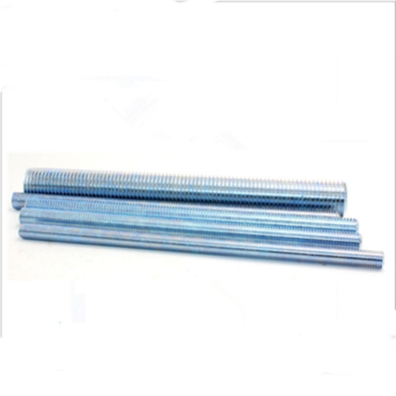 carbon steel trapezoidal threaded rod galvanized din975