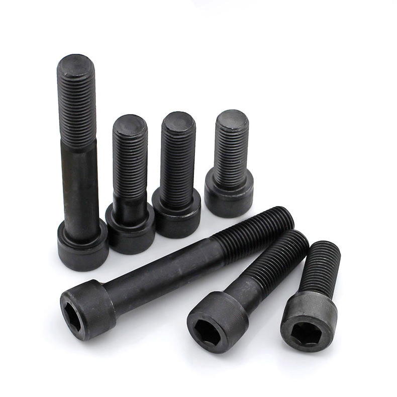 High Strength M8*25 Alloy Steel Black 12.9 Hex Allen Key Bolt DIN 912 hex head socket bolt