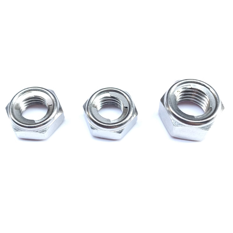 Steel 4.8 8.8 10.9 12.9 Nickel Chrome Cadmium Plated All Metal Prevailing Torque Hexagon Hex Self Locking Nut DIN980V DIN980M