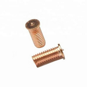 M6 M8 M10*50 Copper Plated Weld Stud Bolt Screw