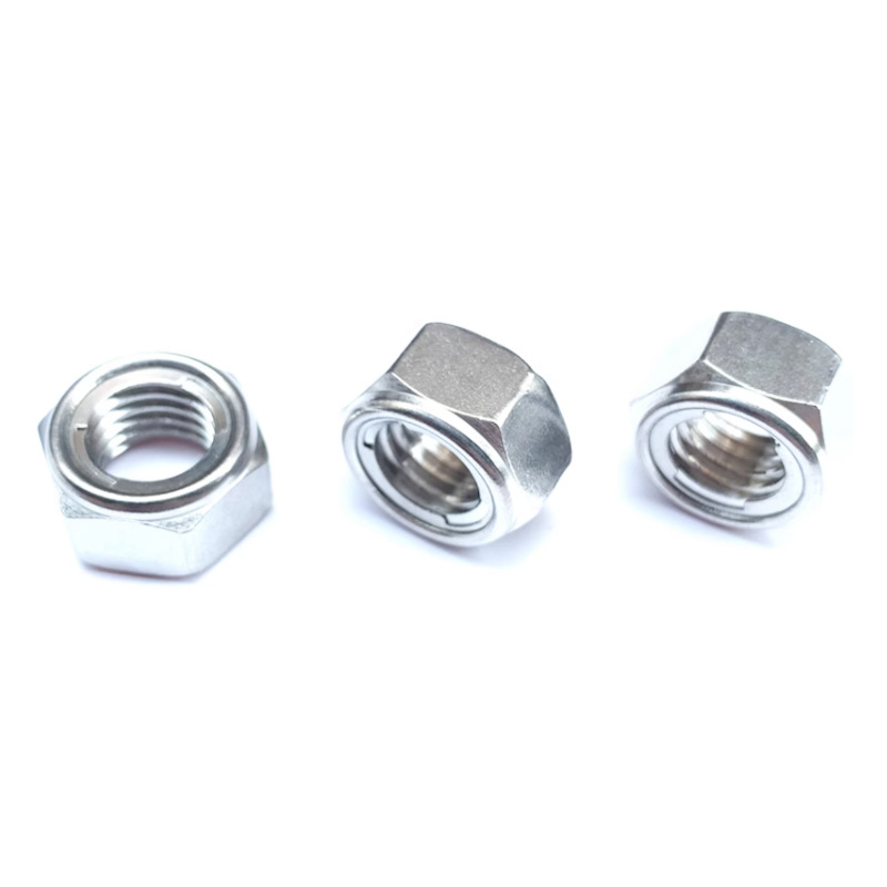 Steel 4.8 8.8 10.9 12.9 Nickel Chrome Cadmium Plated All Metal Prevailing Torque Hexagon Hex Self Locking Nut DIN980V DIN980M