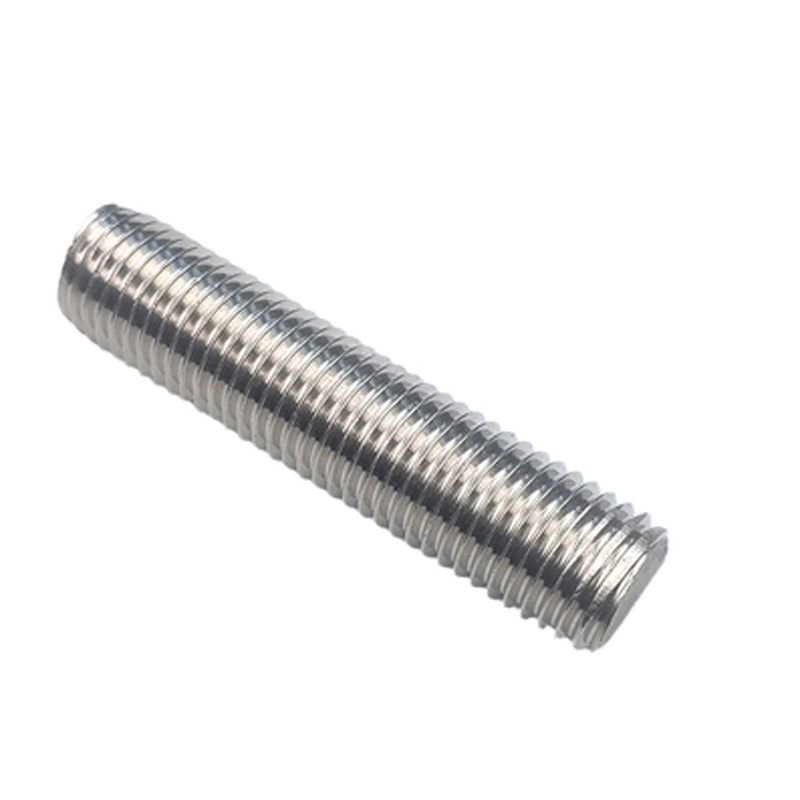 SUPER DUPLEX SAF 2205 2507 A286 AISI 304 316 18-8 Stainless Steel Plain Polished Threaded Stud DIN976