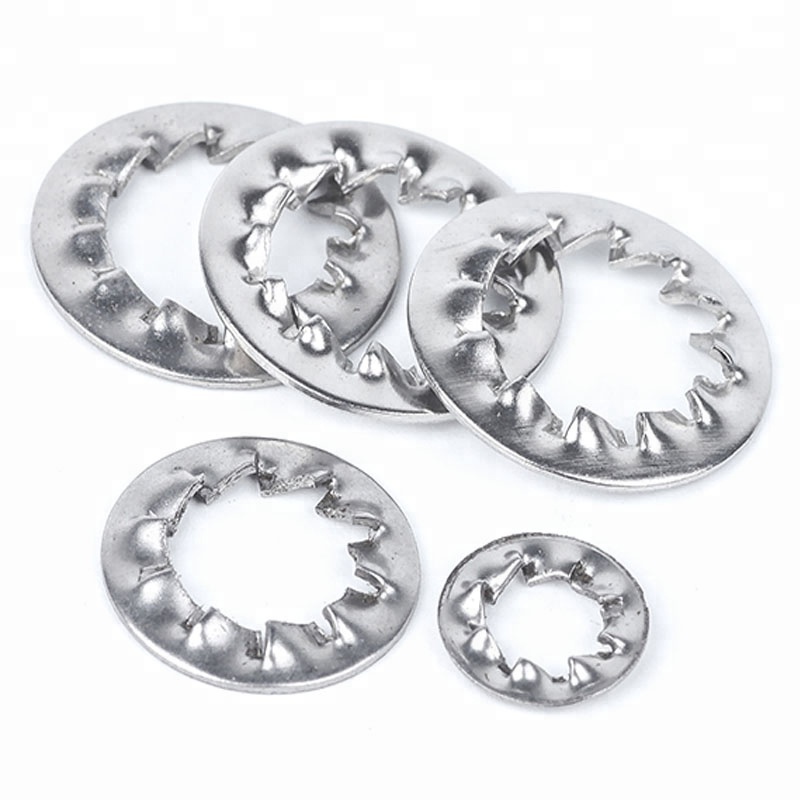 304 Stainless Steel Teeth Serrated Lock Washer Type J