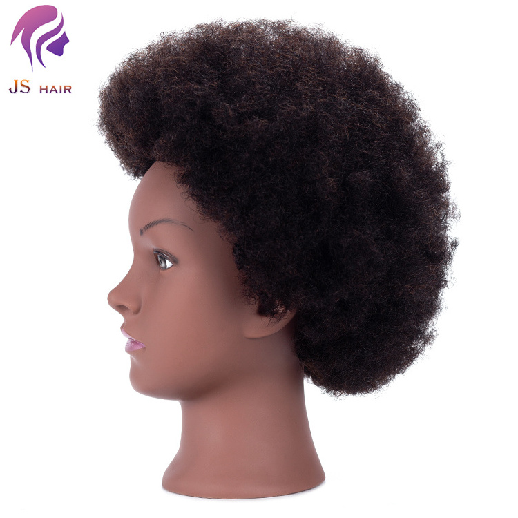 Afro Kinky Mannequin Female Doll Head Human Hair Africanamerican Mannequin Heads for Braiding Practice