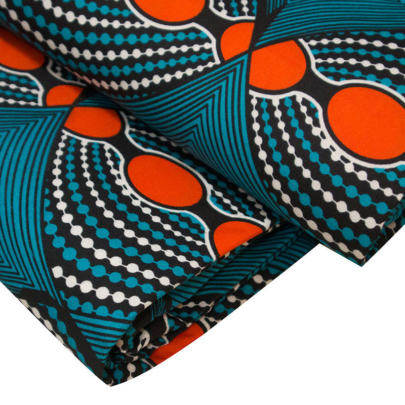 High Quality 6 Yard Nigeria Wax Print Fabric Real Wax Ankara African Wax Print Fabric for Party Dress