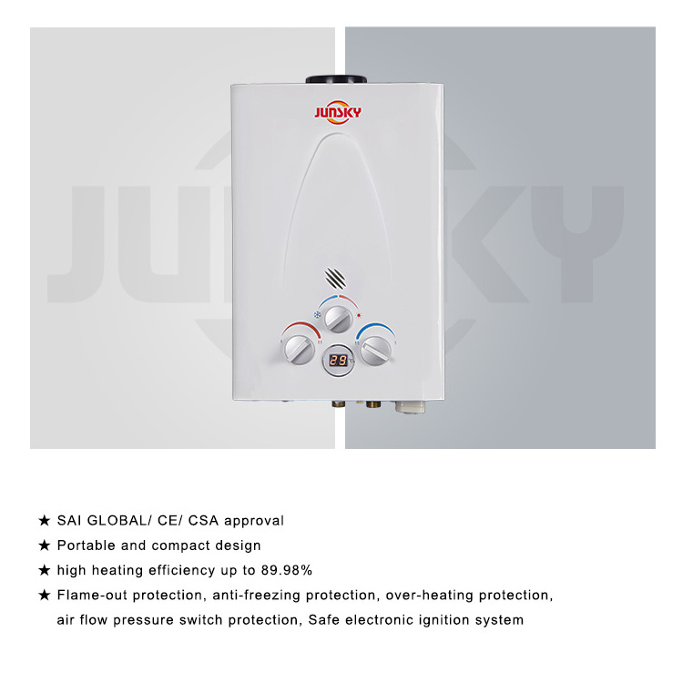 Professional Manufacture Portable Tankless Instant Hot Water Heater System Tankless Gas Water Heater For Camping Shower