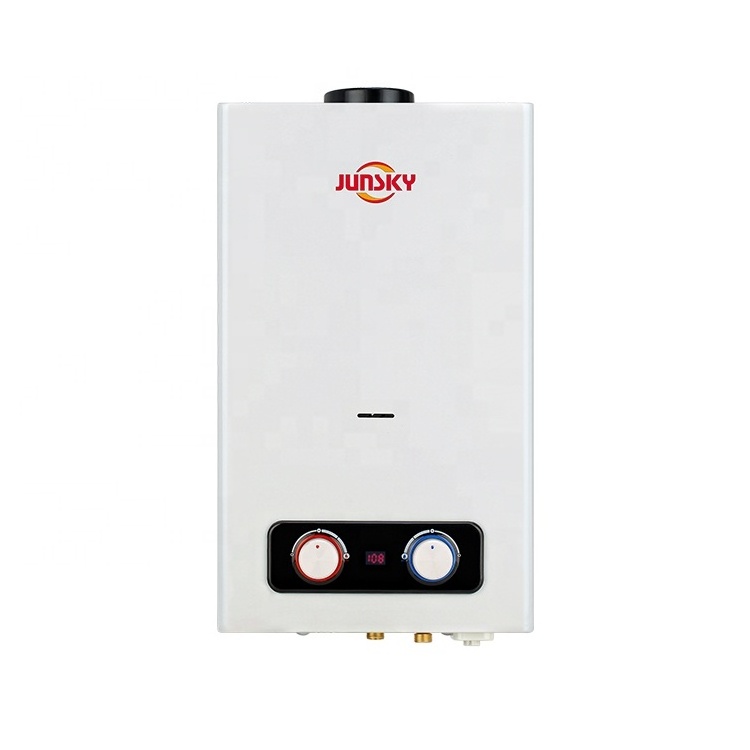 JunSky BD series outdoor instant gas hot water system tankless portable gas water heater of 6L/10L