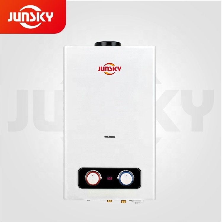 JunSky BD series outdoor instant gas hot water system tankless portable gas water heater of 6L/10L