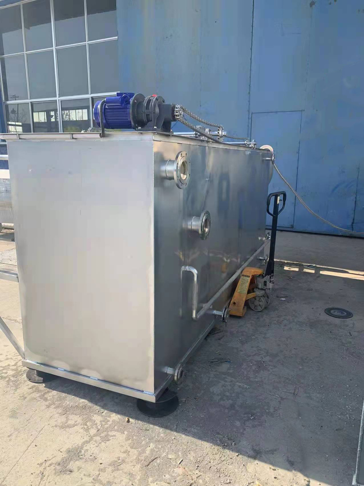 Stainless Steel Wastewater Treatment DAF System Dissolved Air Flotation for Industrial Sewage