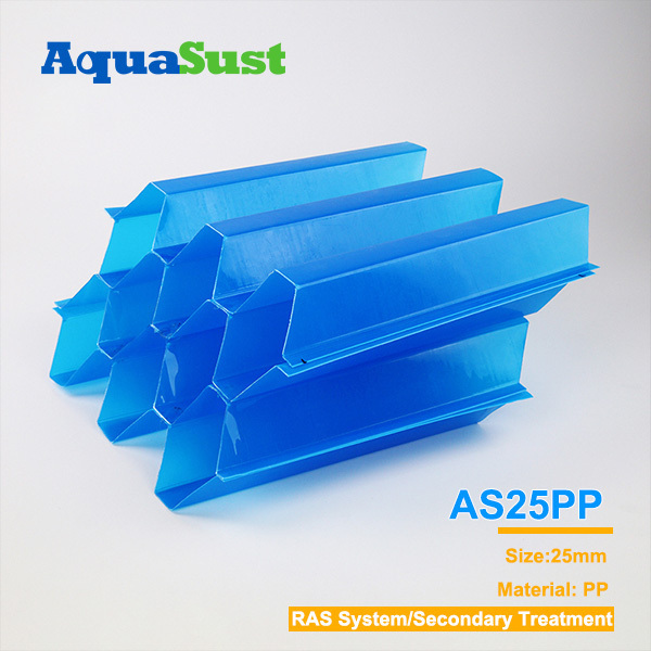 1.0mm 1.2mm wall PP or PVC UV protect inclined Lamella clarifier media tube settler for waste water and drink water