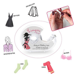 Womens Double Sided Anti-Light Stickers Invisible Lingerie Tape Double-Sided Clothes Fix Tape