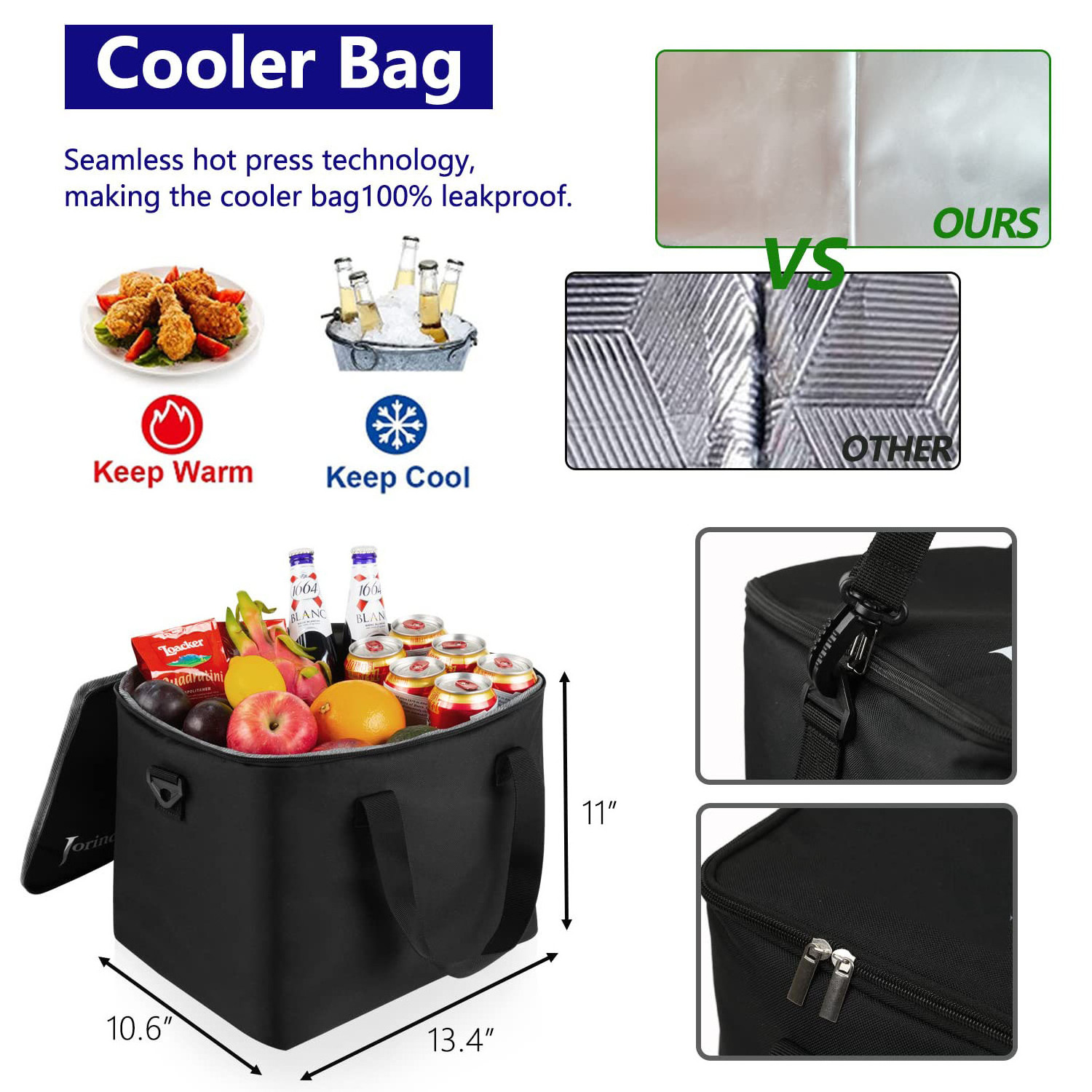 Car Boot Organiser Trunk Organizer, Trunk Organizer Storage Folding Cooler, Car Trunk Organizer Box