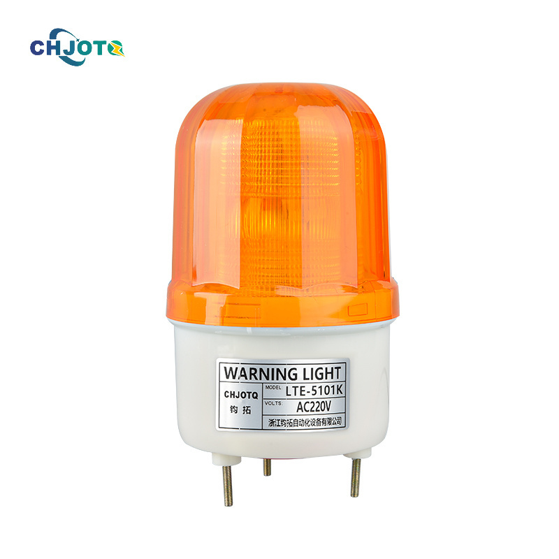 LTE-5101K magnetic flash warning LED beacon lights rotating sound-light alarm DC 12v 24v flash indicator warning lights