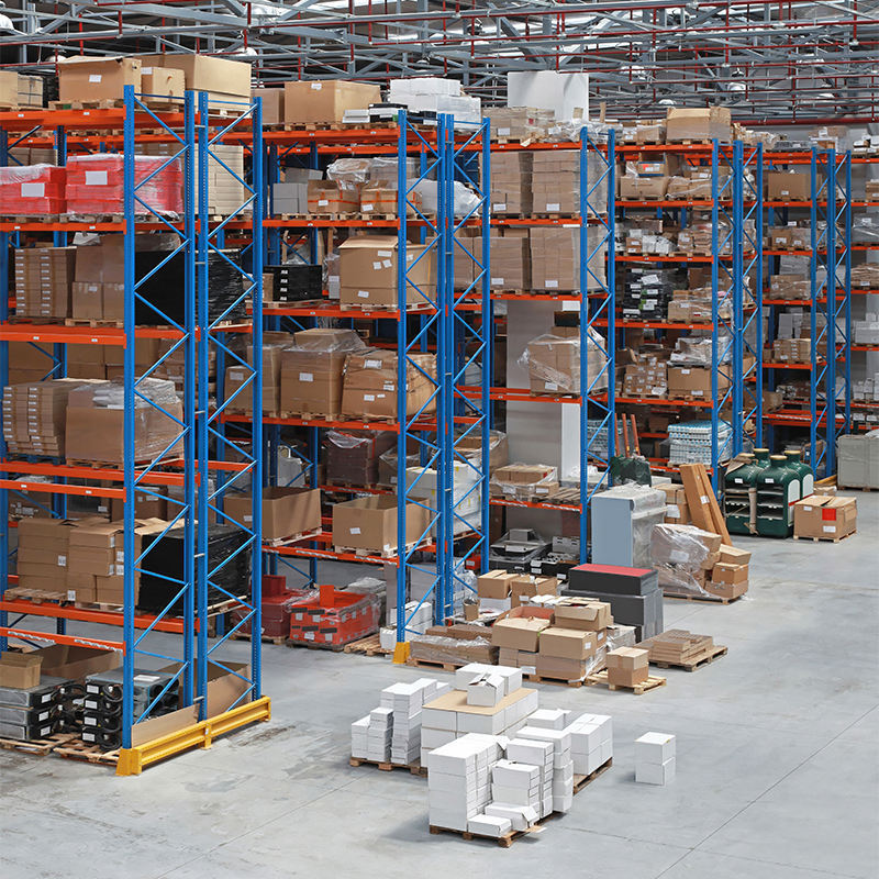 Warehouse pallet stacking folding shelves Garage shelves factory shelves thickened steel