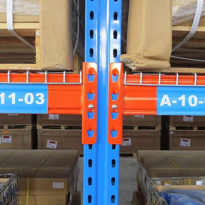 Warehouse Rack Mezzanine Racking Industrial Warehouse Aisle High Density Storage Metal Pallet Rack