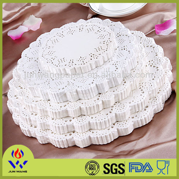 Square paper doilies tray doilies white round table paper doilies