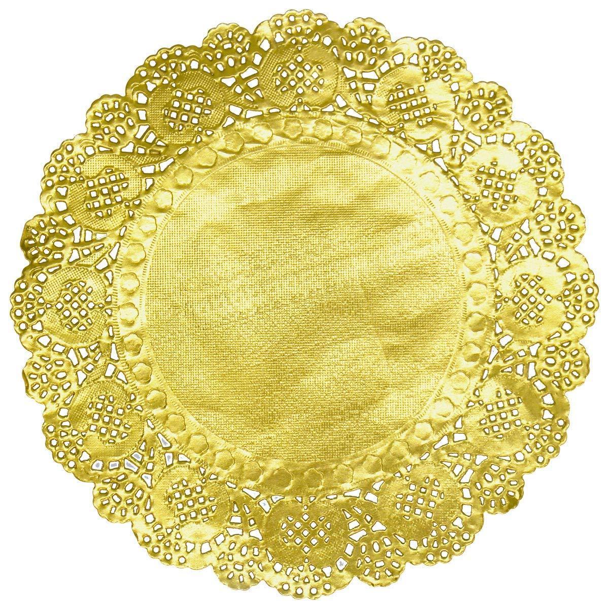 New design silver Paper doilies / round Lace Doilies/ disposable cake paper