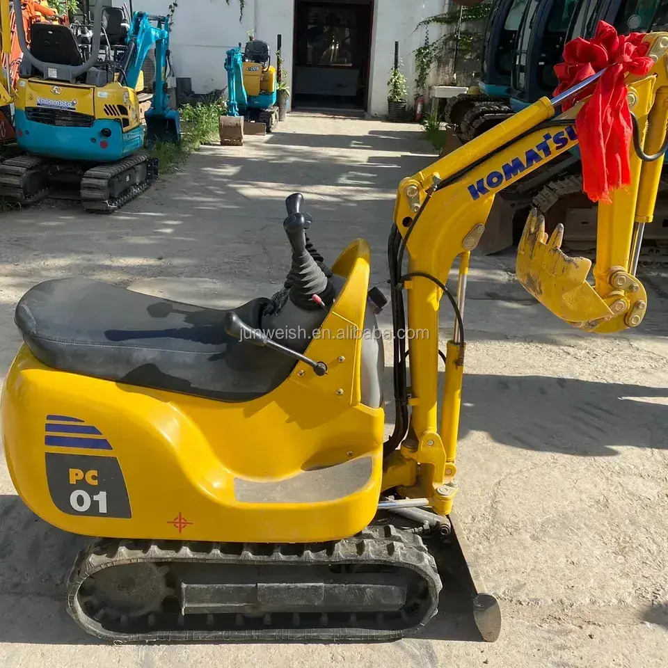 Used Mini komatsu 1 ton excavator machine Komatsu pc01 micro excavator prices for sale