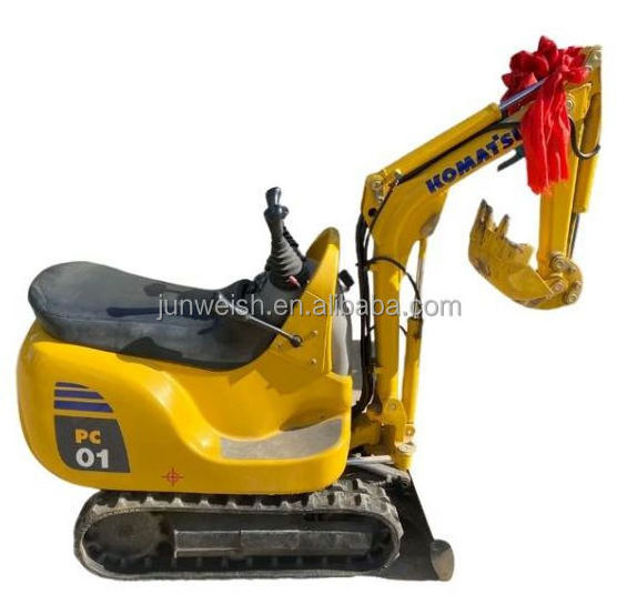 Used Mini komatsu 1 ton excavator machine Komatsu pc01 micro excavator prices for sale