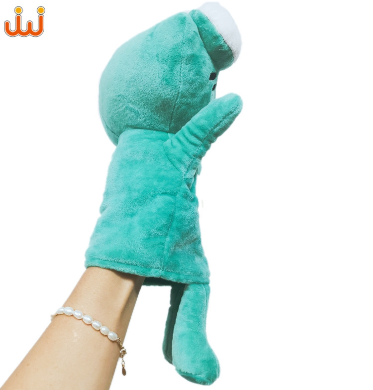 Wholesale factory  plush playing doll Custom made plush animal hand puppet