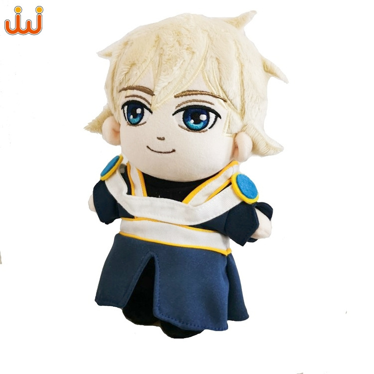 Custom kpop idol stuffed doll 10cm  20cm plush  lovely doll with clothes,  sitting girl dolls toys