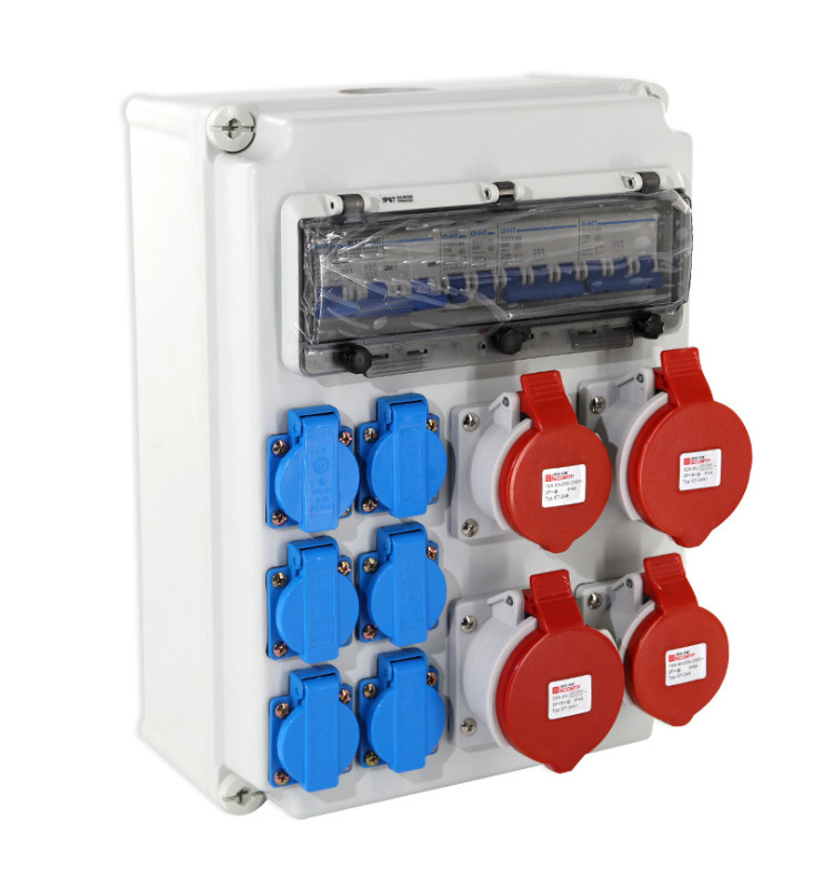 3 phase distribution electrical panel box ip65