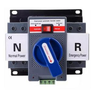 ATS 2P 63A 230V Micro Circuit Breaker mini Dual Power Automatic transfer switch Auto transfer switch(MCB)