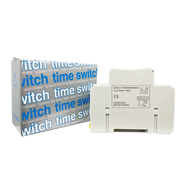 THC30A AC 110V 220V 1NO1NC Electronic Weekly 7 Days Programmable Digital TIME Relay Timer Switch Control