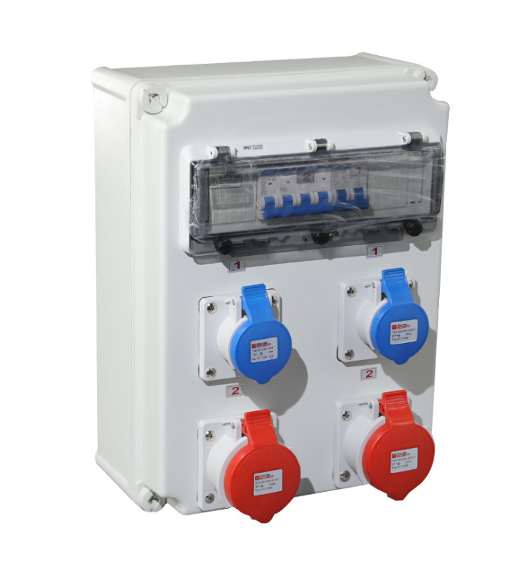 3 phase distribution electrical panel box ip65