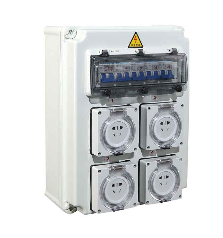 3 phase distribution electrical panel box ip65