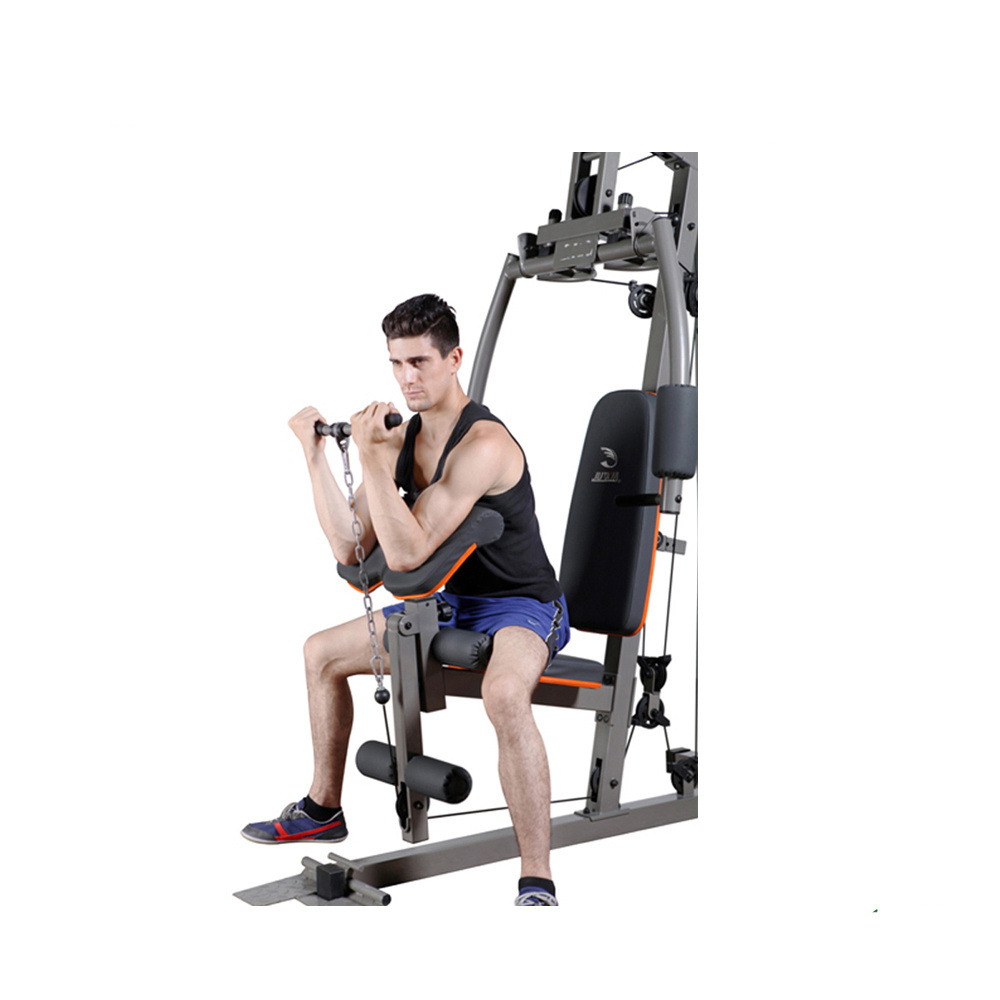 High quality factory direct sales three station fitness training muscle home gym