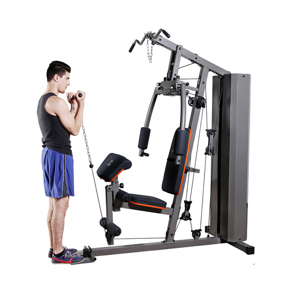 High quality factory direct sales three station fitness training muscle home gym