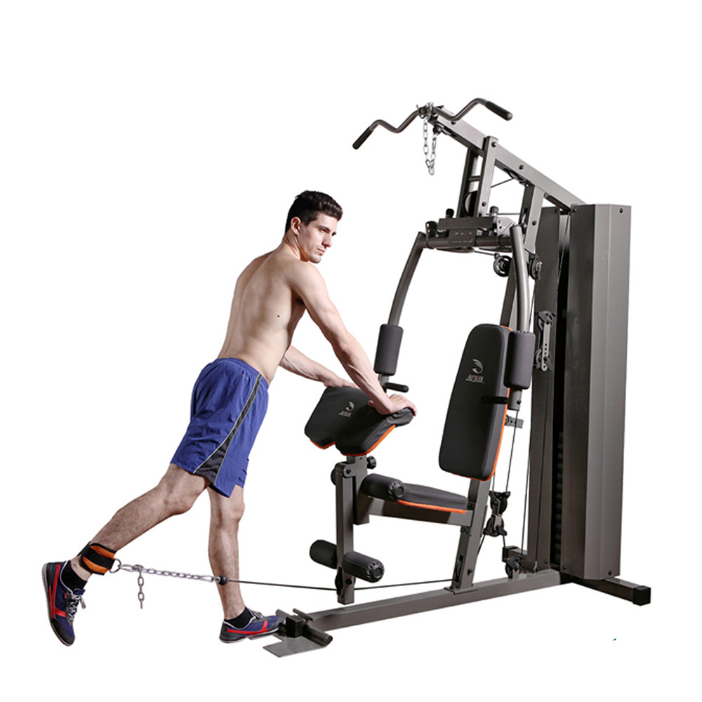 High quality factory direct sales three station fitness training muscle home gym