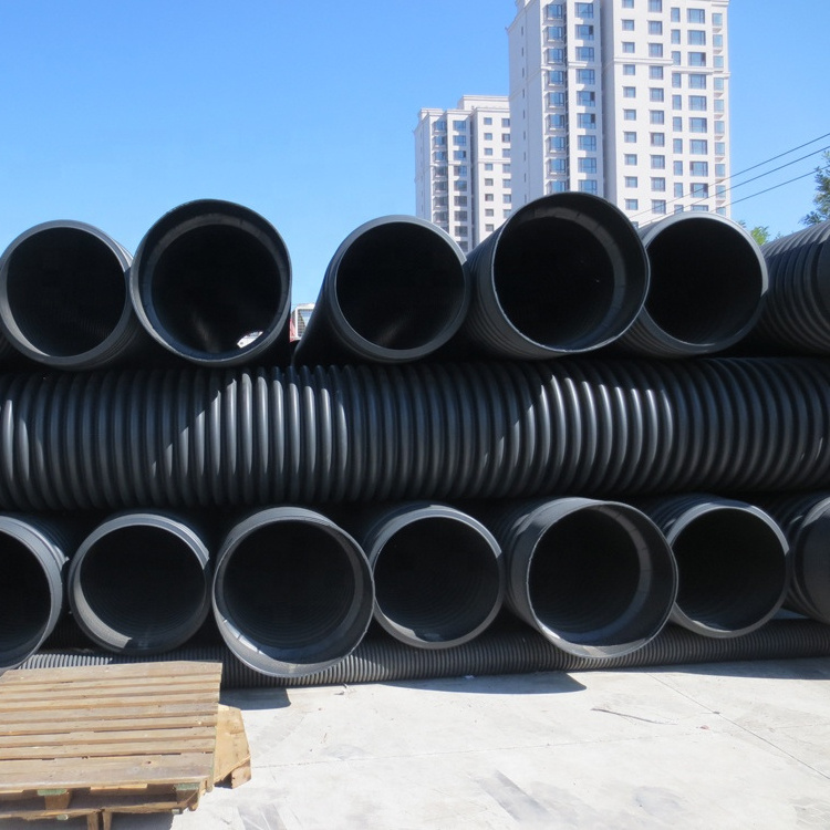 hdpe pipe for culvert agricultural subsurface drainage/road construction/foundation drainage