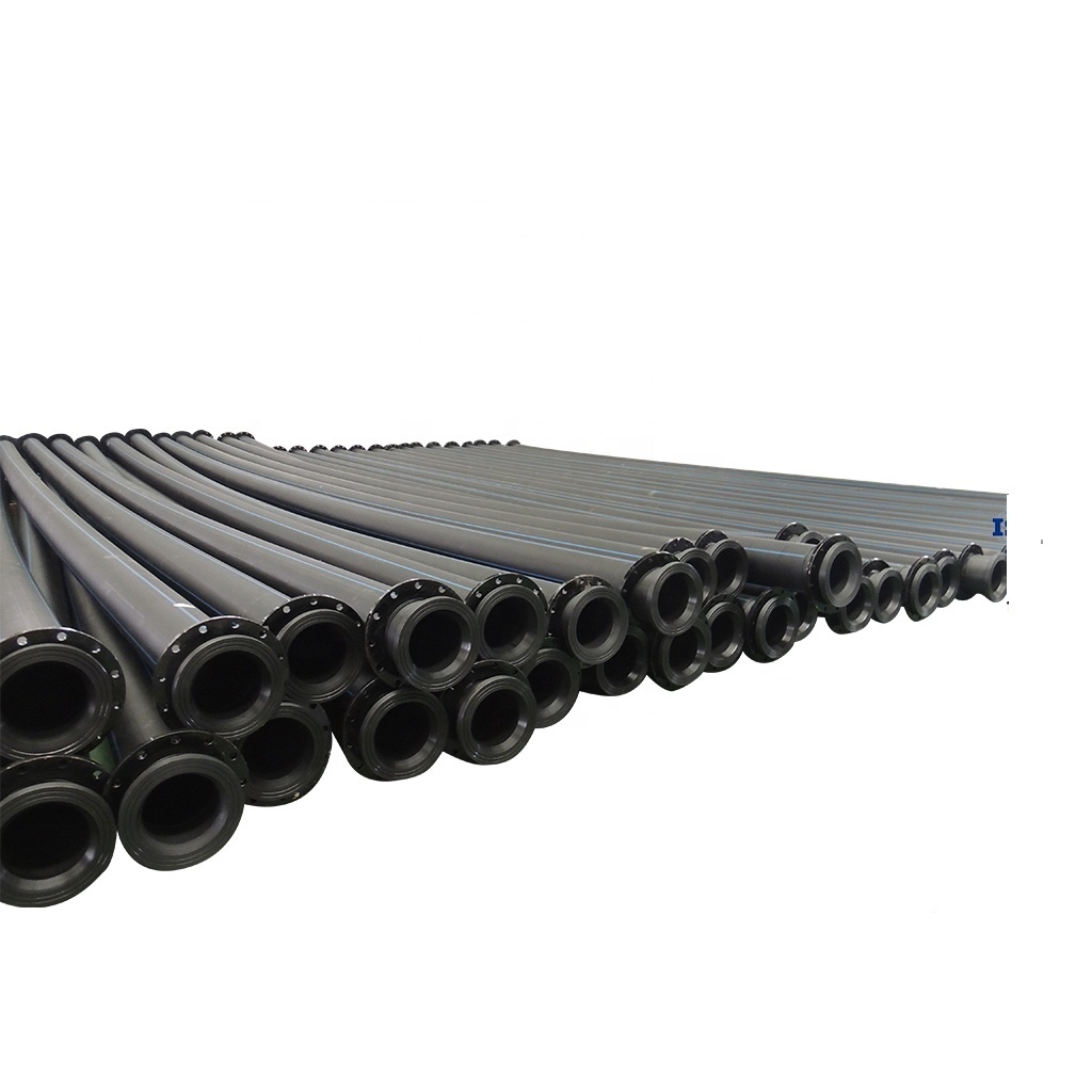 ISO4427 hdpe dredging pipe hdpe floating dredge pipe for water supply sewer drainage sand suction dredger cutter suction dredger