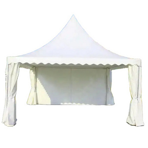 Factory Wholesale White PVC 5X5 Pagoda Outdoor Garden Tent Canopy Large Event Tents for Trade Shows