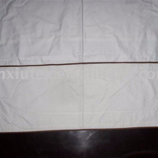 Support samples hotel 100% cotton white pillow case