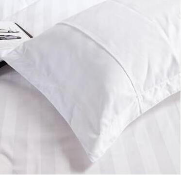 Support samples hotel 100% cotton white pillow case