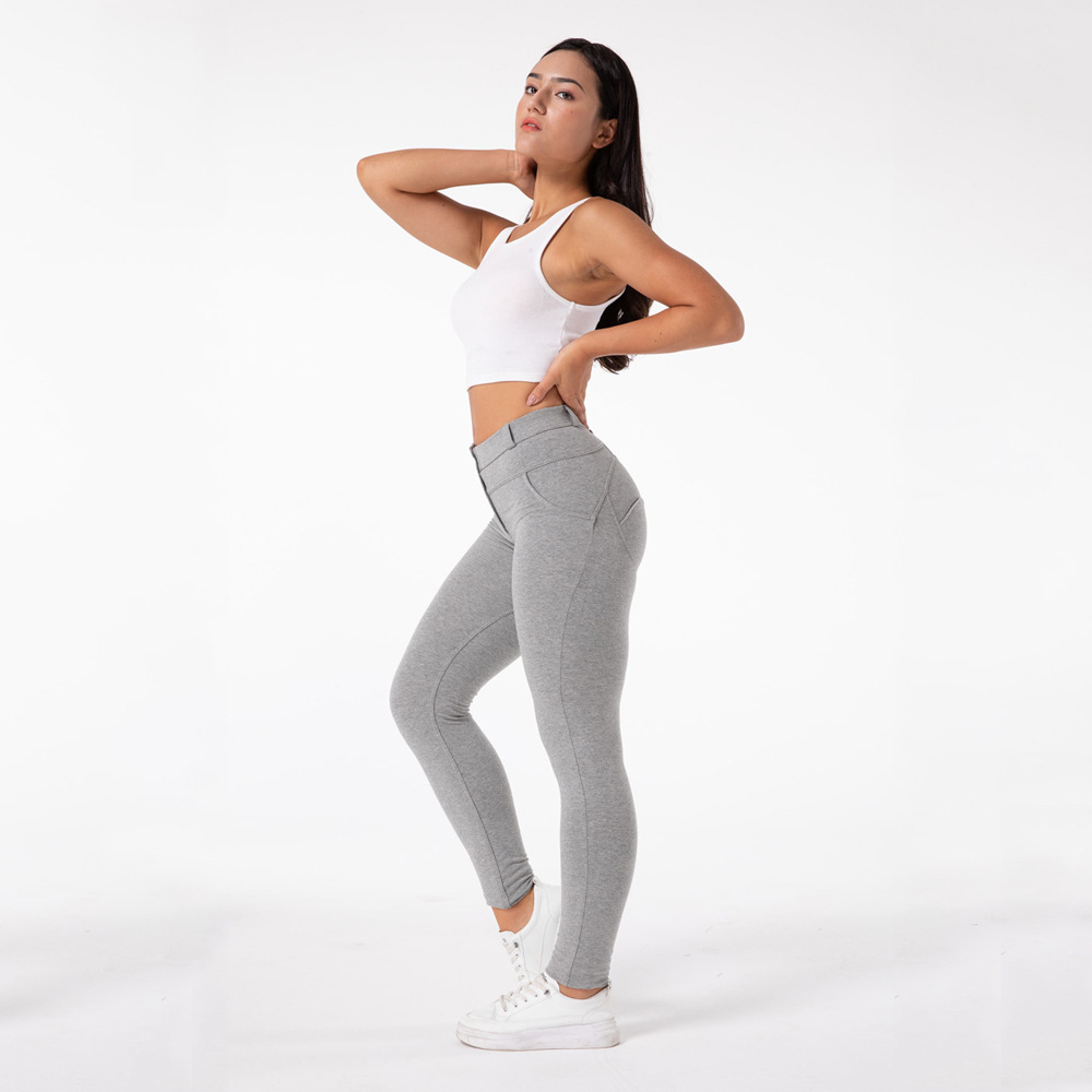 High Waist Tiktok Colorful Butt Lifting Fitness Tight Booty Workout Yoga Pants Stretch Big Ass Sports Leggings Women OEM Designs