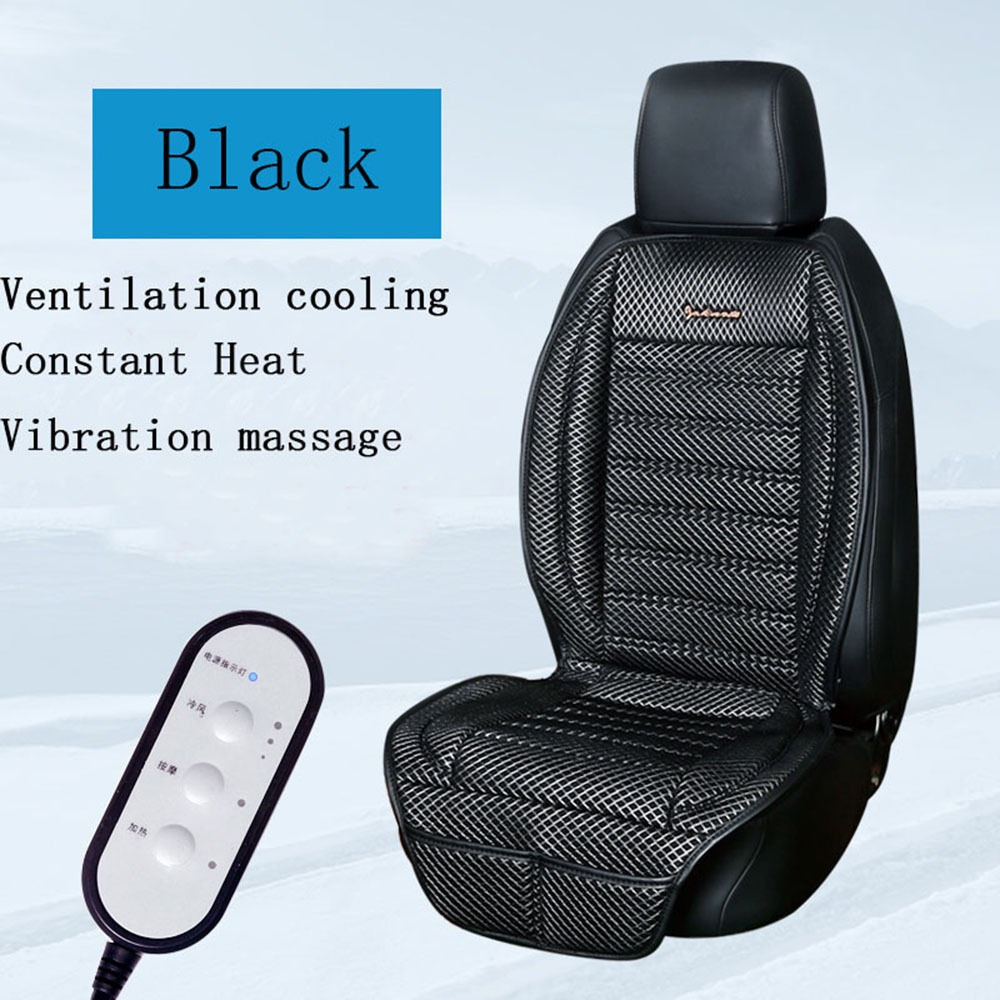 Constant heat ventilation cooling vibration massage washable waterproof car seat cover car seat cushion